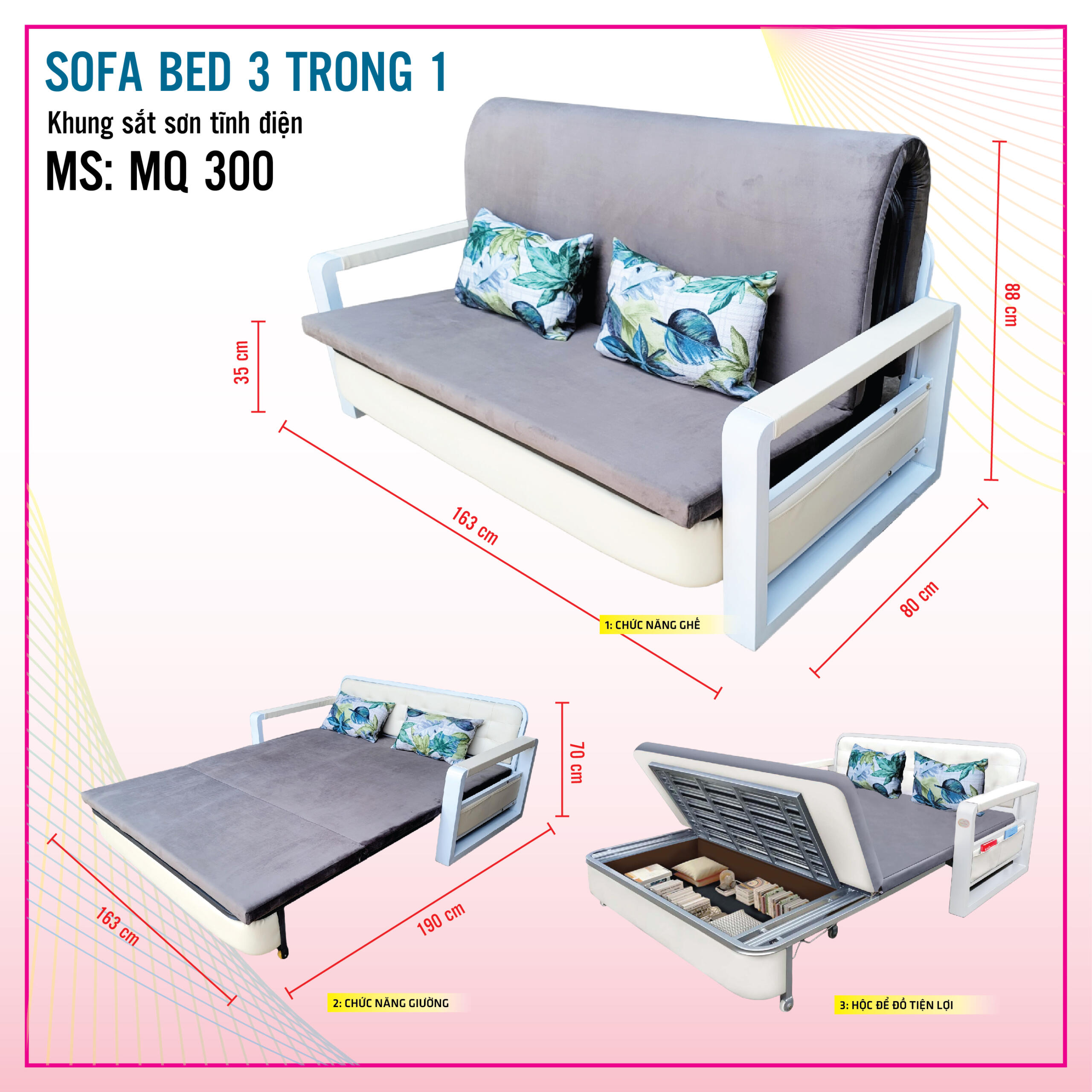 khong gia - Sofa bed 3 in 1-01