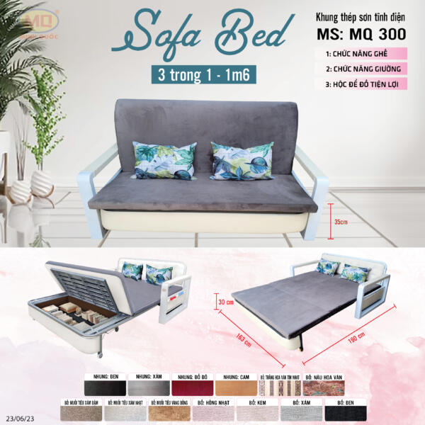 khong gia - Sofa bed 3 in 1 - 1M6-01
