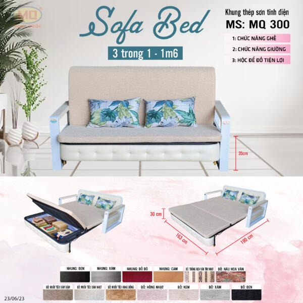 khong gia - Sofa bed 3 in 1 - 1M6-02