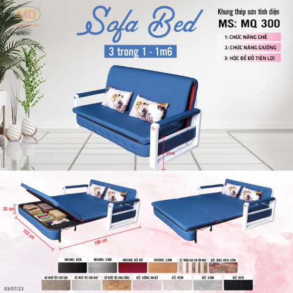 khong gia - Sofa bed 3 in 1 - 1M6-04