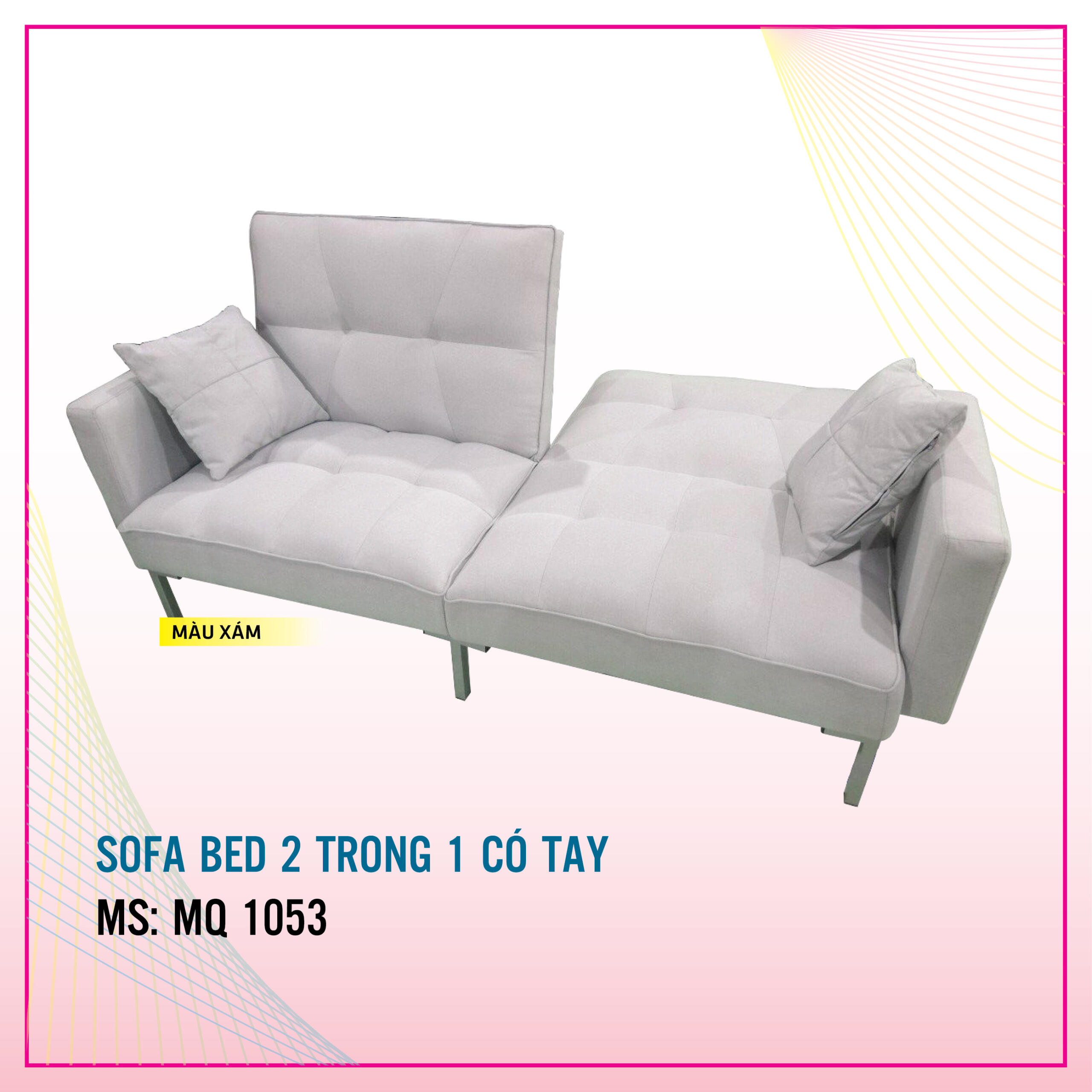 khong gia - Sofa bed 2 in 1 - co tay-01