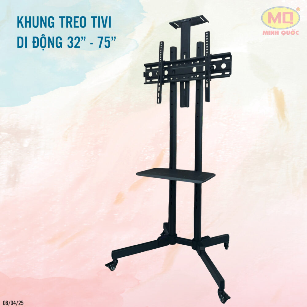 KHUNG TREO TIVI DI ĐỘNG 32” - 75”