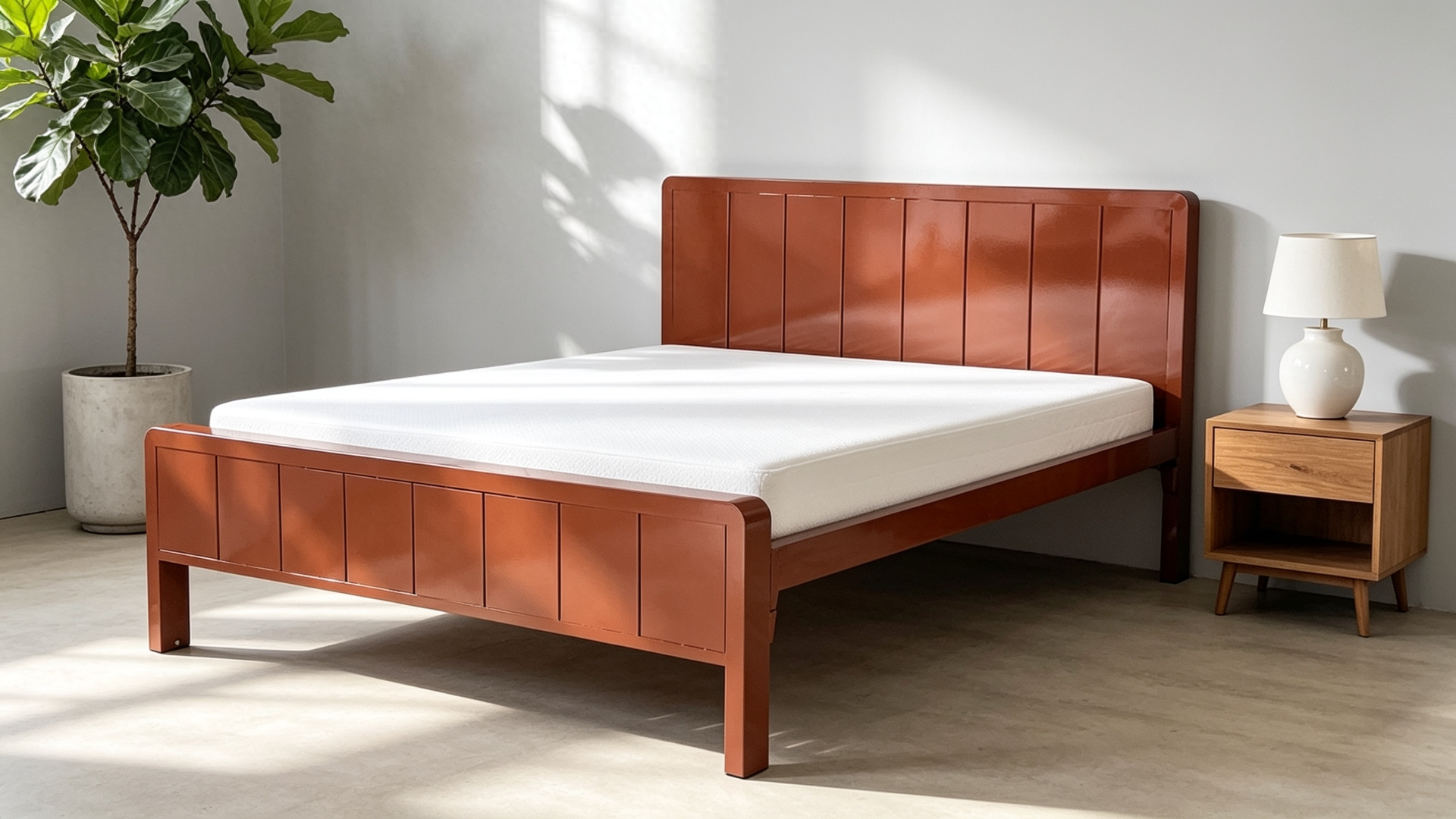 Giường hộp 4×8 sơn tĩnh điện – Mẫu 8