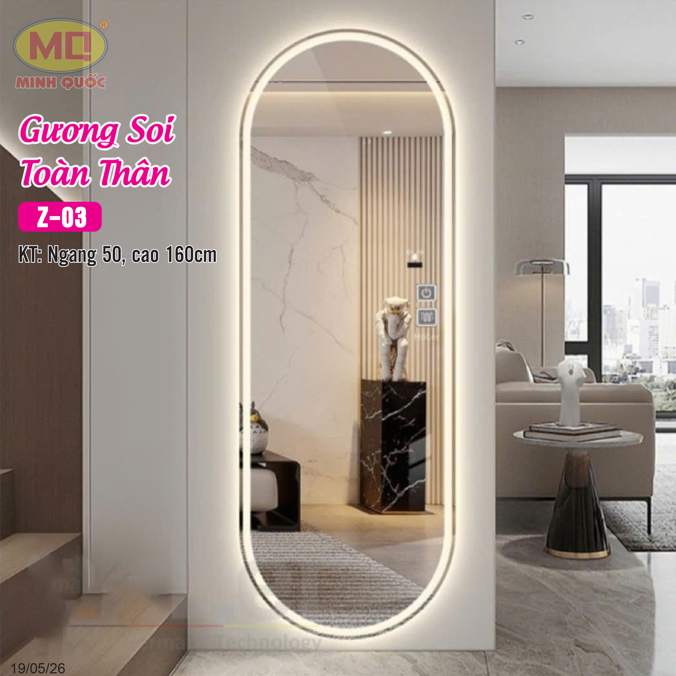 Gương soi toàn thân Z-03