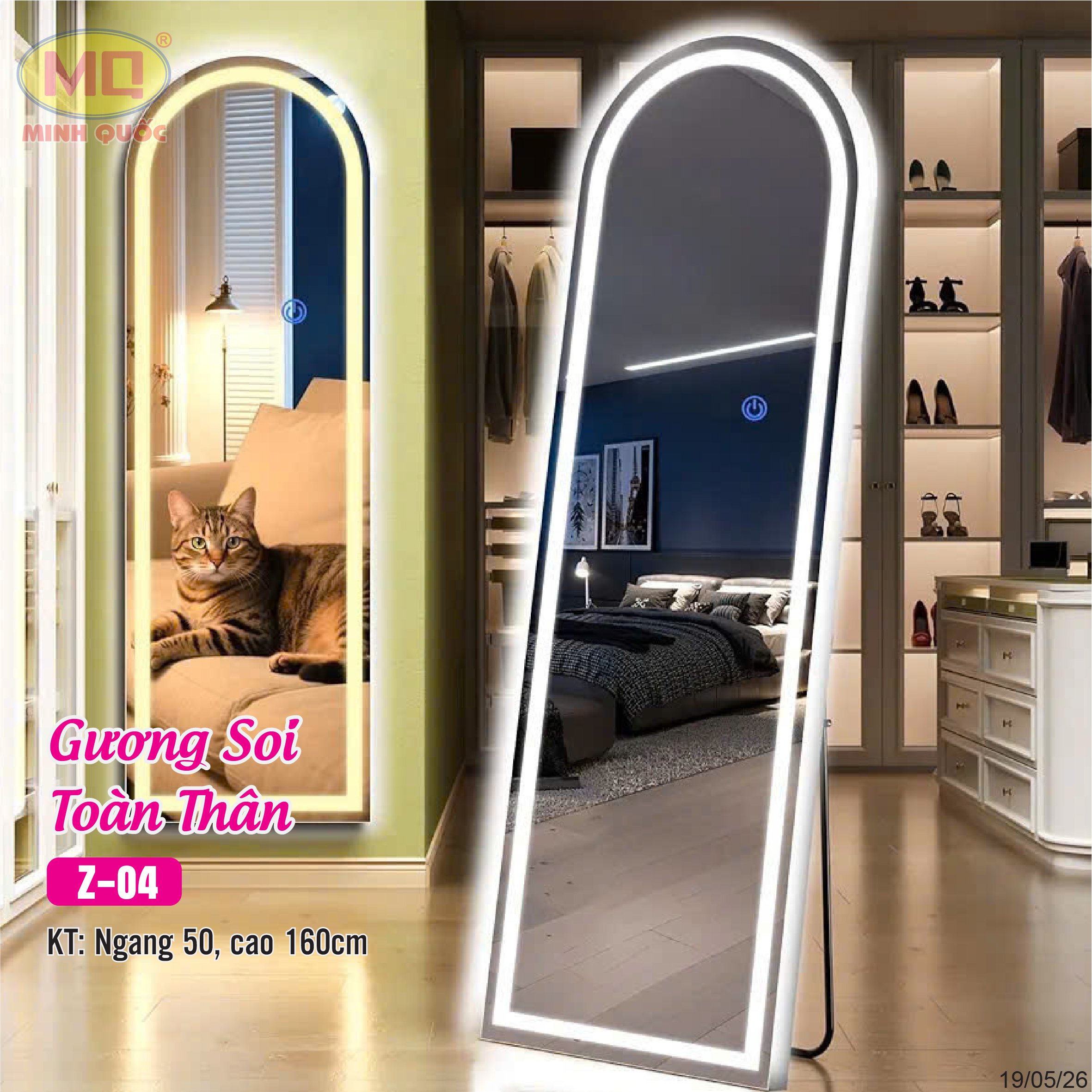 Gương soi toàn thân Z-04
