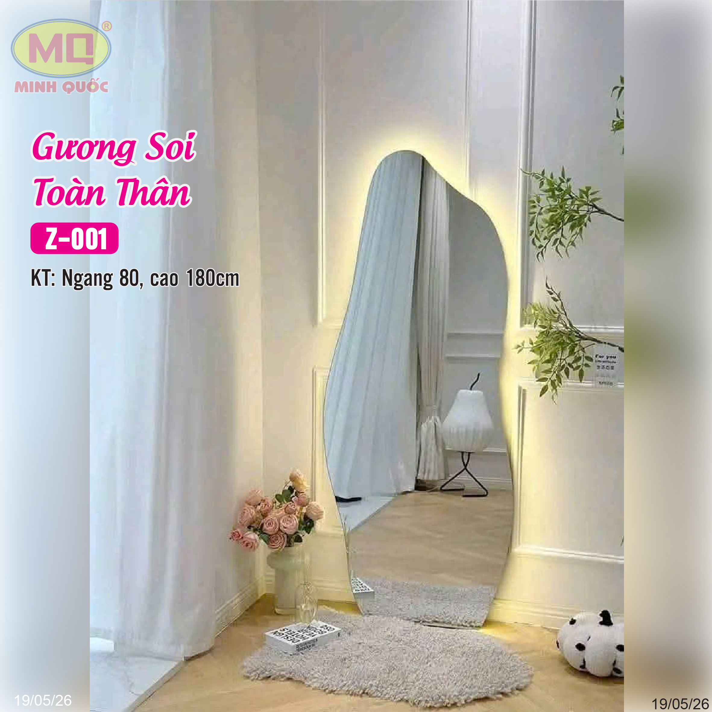 Gương soi toàn thân Z-001